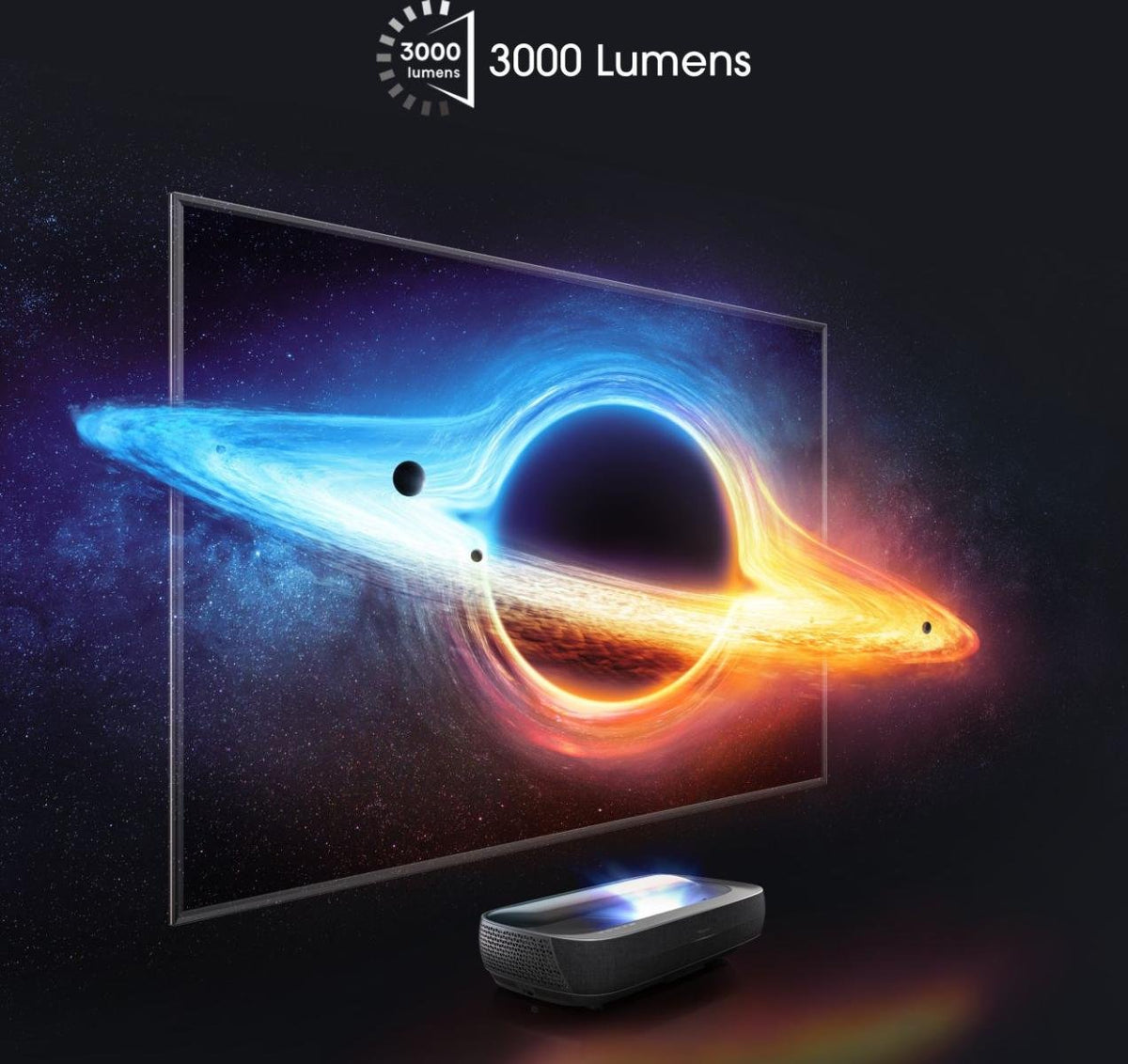 EAN 6942147487921 - Hisense 100L9HD proyector de TV Proyector de alcance ultracorto 3000 lúmenes ANSI DLP UHD 4K (3840x2160) imagen 11