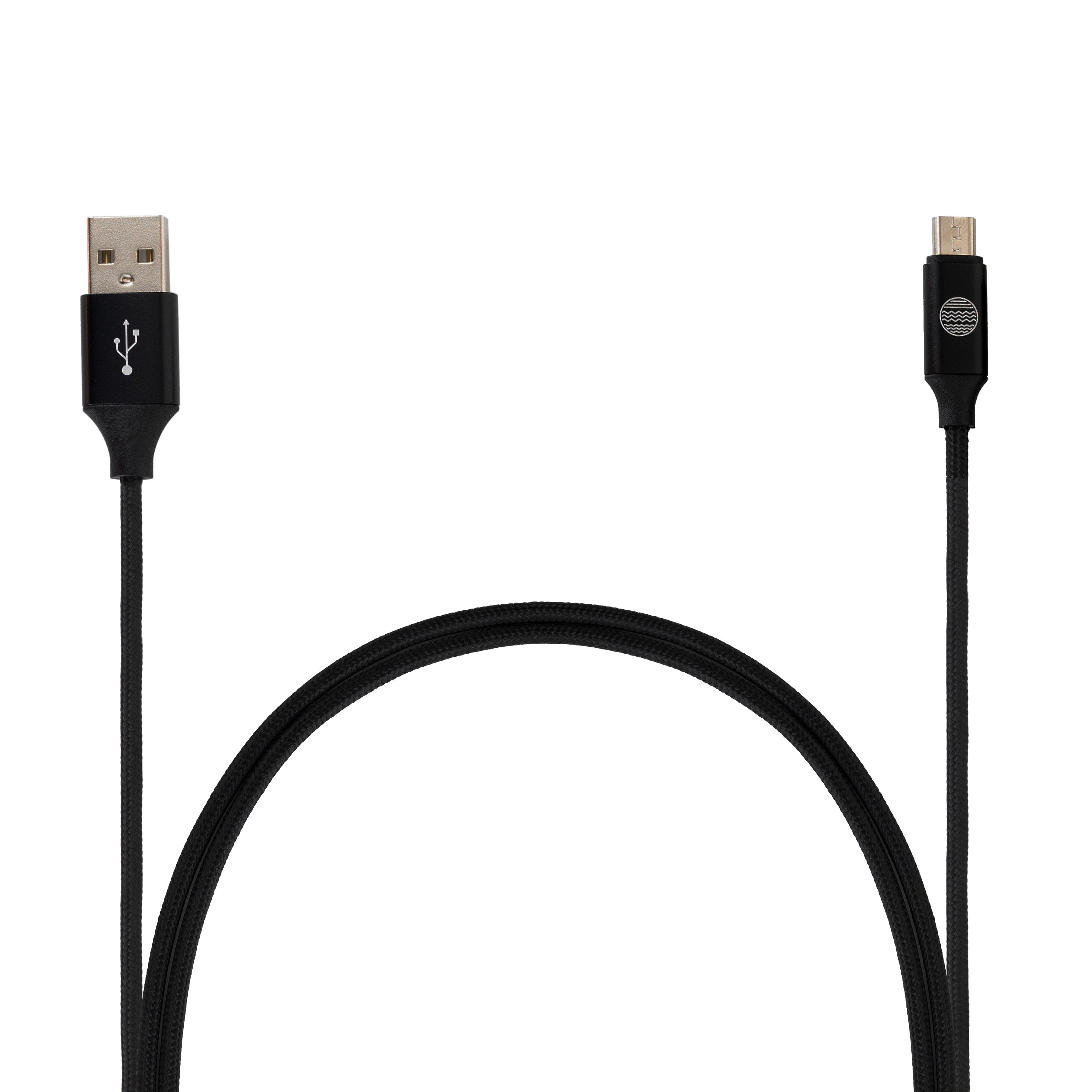Cable Our Pure Planet Opp044 Usb Usb 2.0 1,2 M Usb A Micro-Usb B Negro