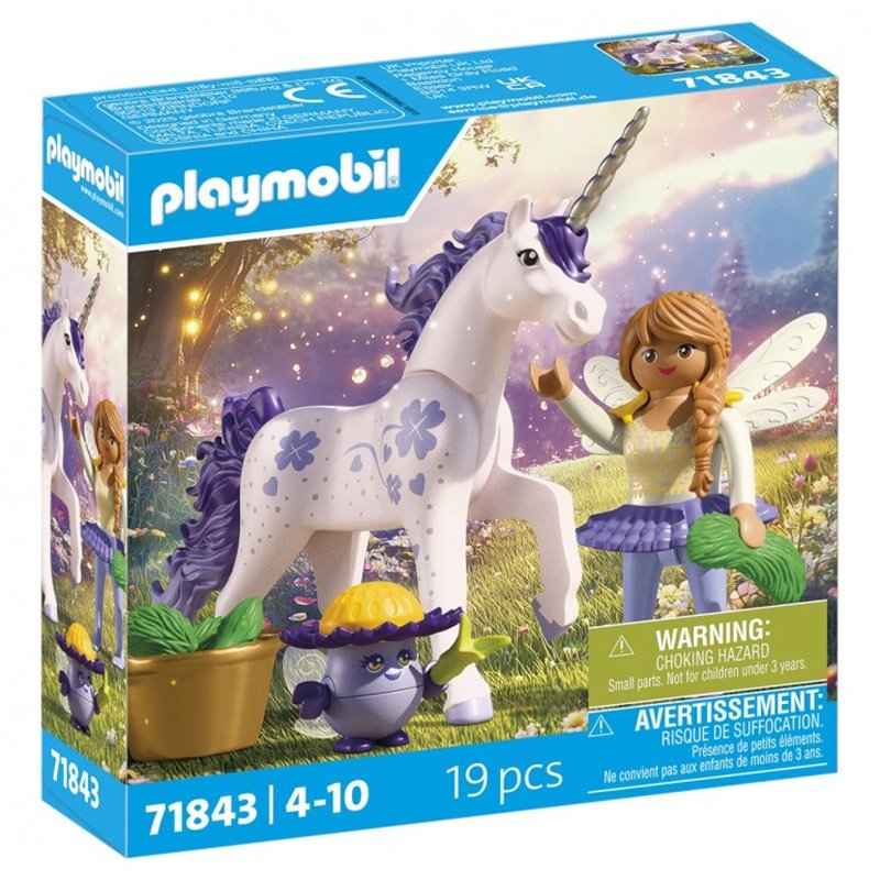 Zestaw Z Figurka Princess Magic 71843 Jednorozec Do Kolekcjonowania Lucky Lavender Z Wrózka
