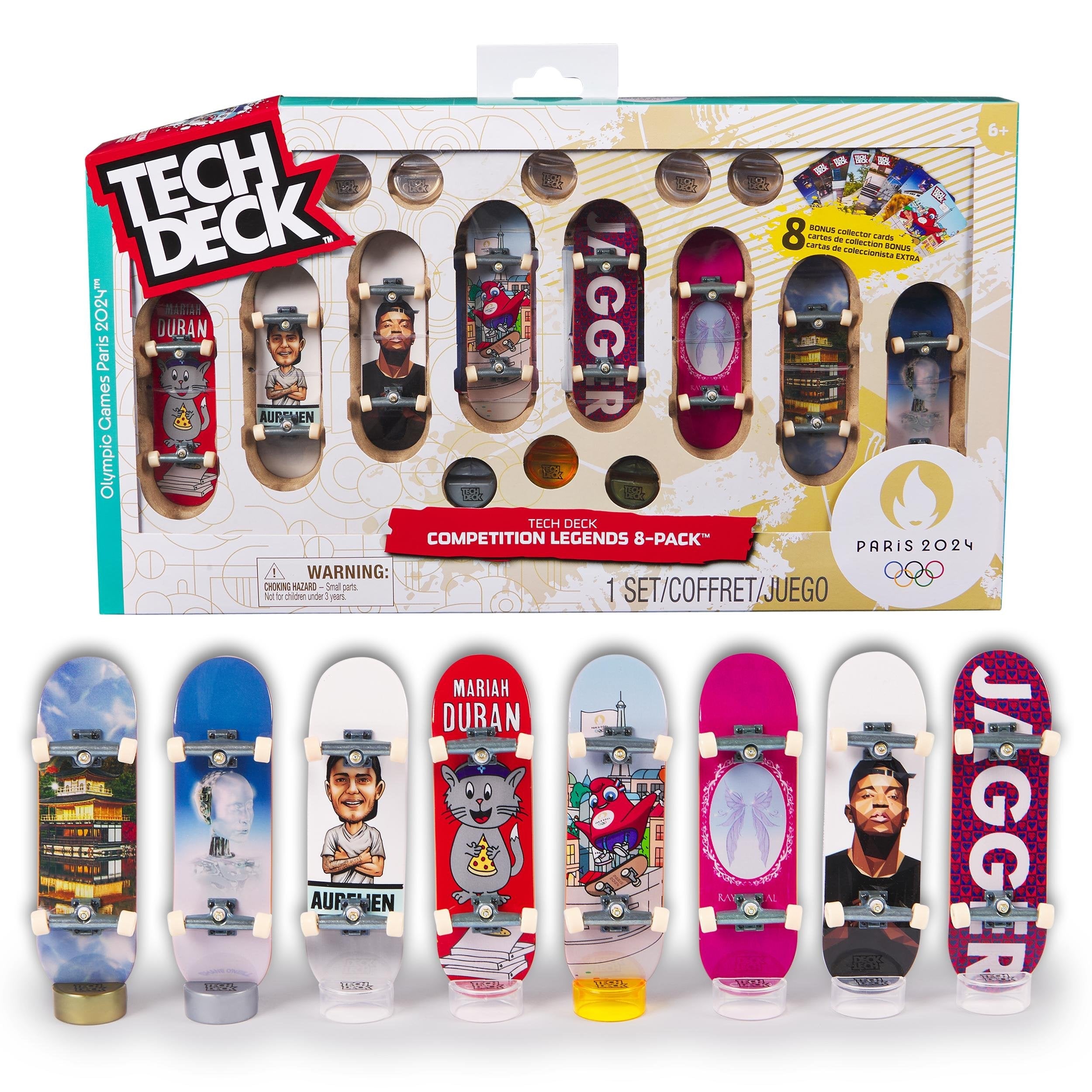 Spin Master Tech Deck - Paquete Competition Legends, 6070368