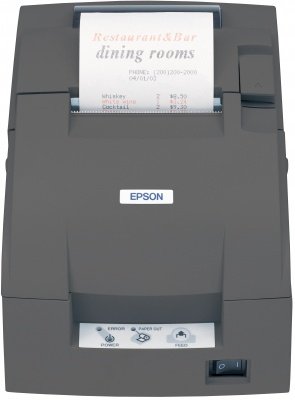 Impresora De Tickets Epson Tm-U220b Ancho Papel 76mm Usb Negra
