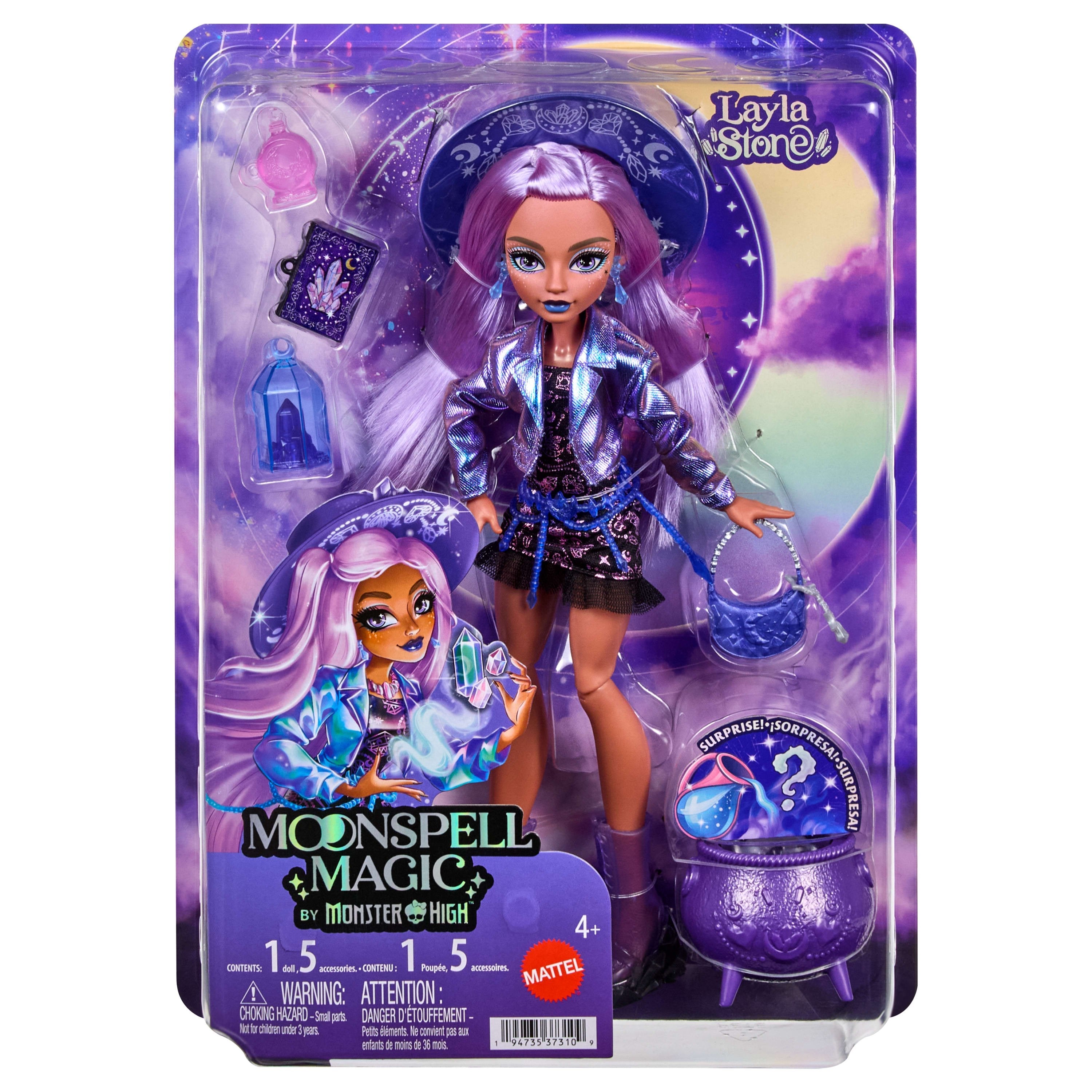 Muñeca Layla Crystal Moonspell Magic Monster High