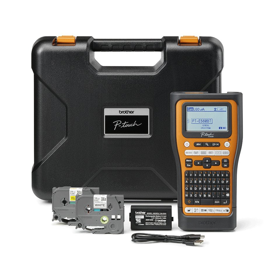 EAN 4002352014267 - Brother PT-E560BTVP impresora de etiquetas Transferencia térmica 180 x 180 DPI 20 mm/s Inalámbrico y alám imagen 9