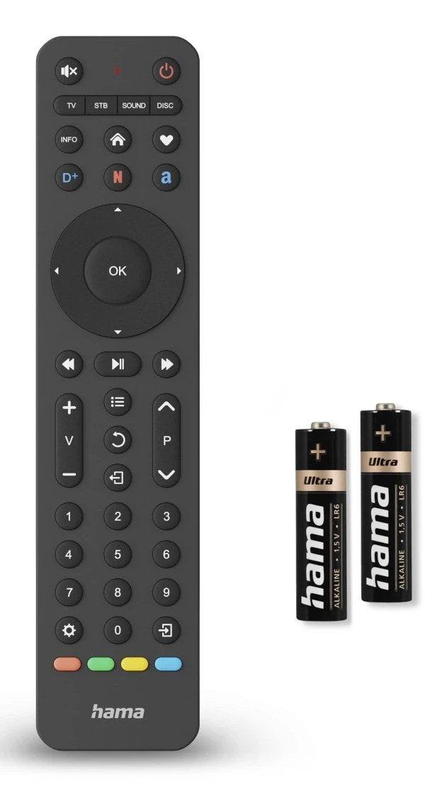 EAN 4047443532251 - Hama 00221053 mando a distancia IR inalámbrico TV Botones imagen 8