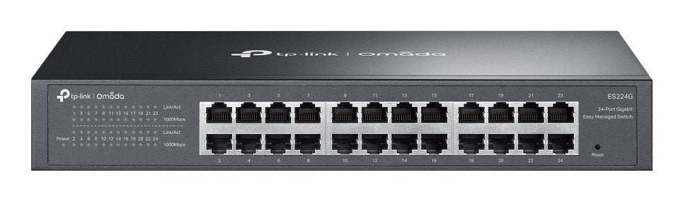 EAN 1210002600705 - TP-Link Omada ES224G switch Gestionado L2 Gigabit Ethernet (10/100/1000) Negro imagen 1