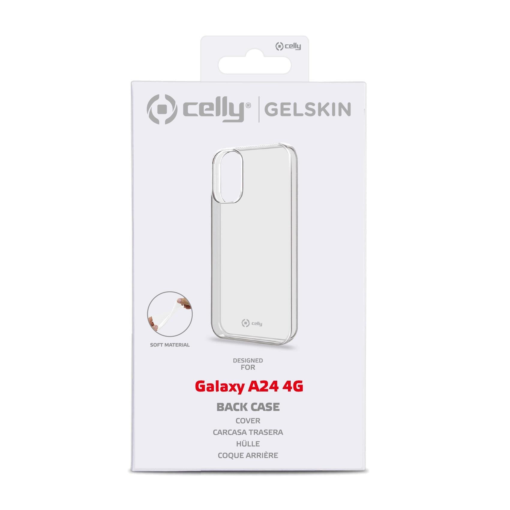 Celly Gelskin1038 Funda Para Galaxy A24 4g (6.5") Transparente