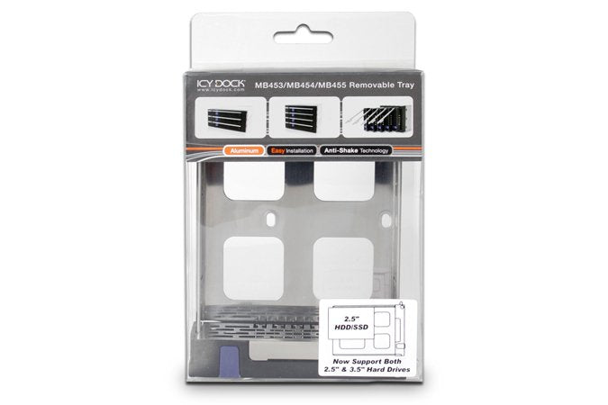 EAN 4711132869453 - Icy Dock MB453TRAY-2B panel bahía disco duro Bandeja para disco duro Negro, Metálico imagen 6