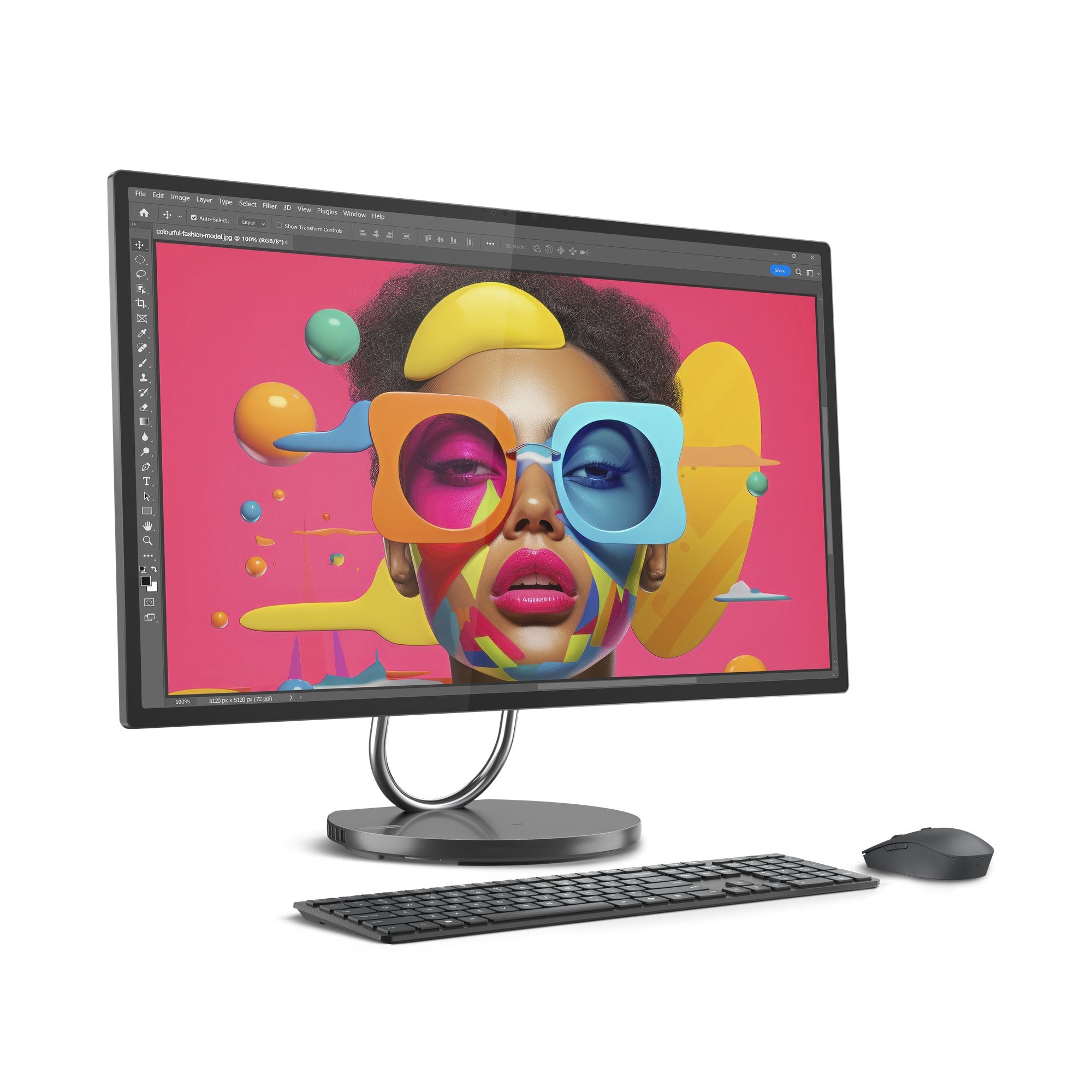 EAN 198156713599 - Lenovo Yoga AIO 32ILL10 Intel Core Ultra 7 258V 80 cm (31.5") 3840 x 2160 Pixeles PC todo en uno 32 GB LPD imagen 3