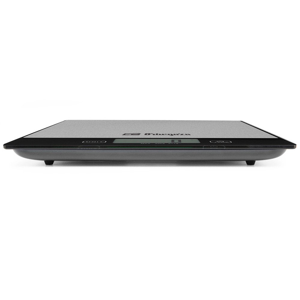 EAN 8435568400832 - Orbegozo PC 2026 Negro, Acero inoxidable Encimera Rectángulo Báscula electrónica de cocina imagen 3