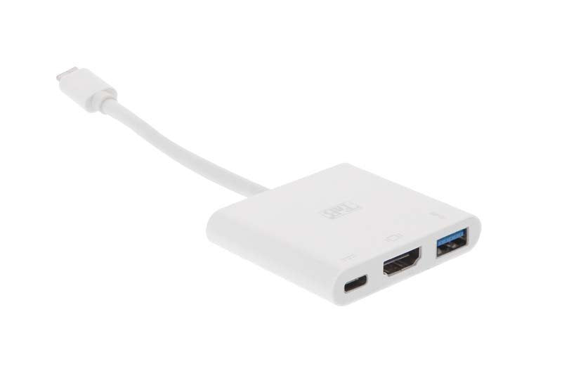 Tnb Adaptador Usb-C Video Adapter Type C To Hdmi 3 In 1 - Grey