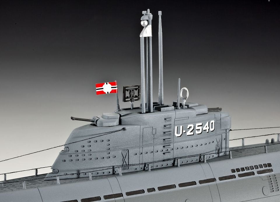 EAN 4009803050782 - Revell U-Boot Typ XXI U 2540 &Interieur Maqueta de submarino Kit de montaje 1:144 imagen 2