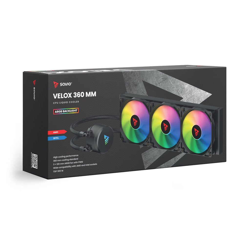 Refrigeración Por Agua Cpu Argb Velox 360mm