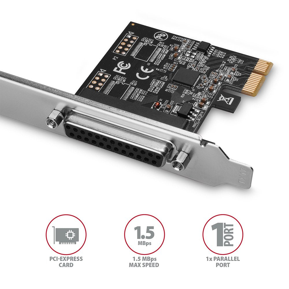 EAN 8595247906434 - Axagon PCEA-P1N tarjeta y adaptador de interfaz Interno Paralelo imagen 2
