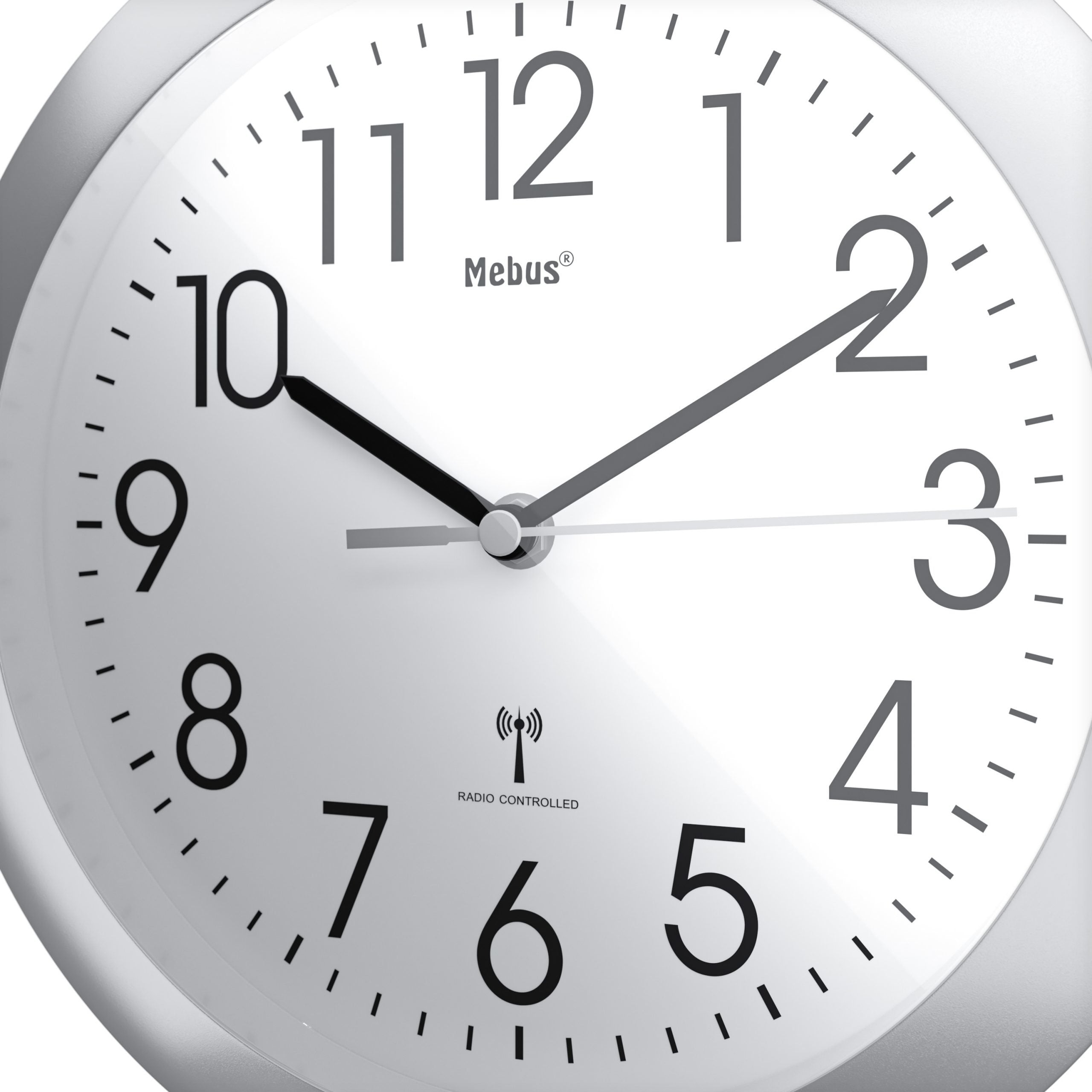 EAN 4007218524515 - Mebus 52451 reloj de mesa o pared Reloj digital Alrededor Blanco imagen 5