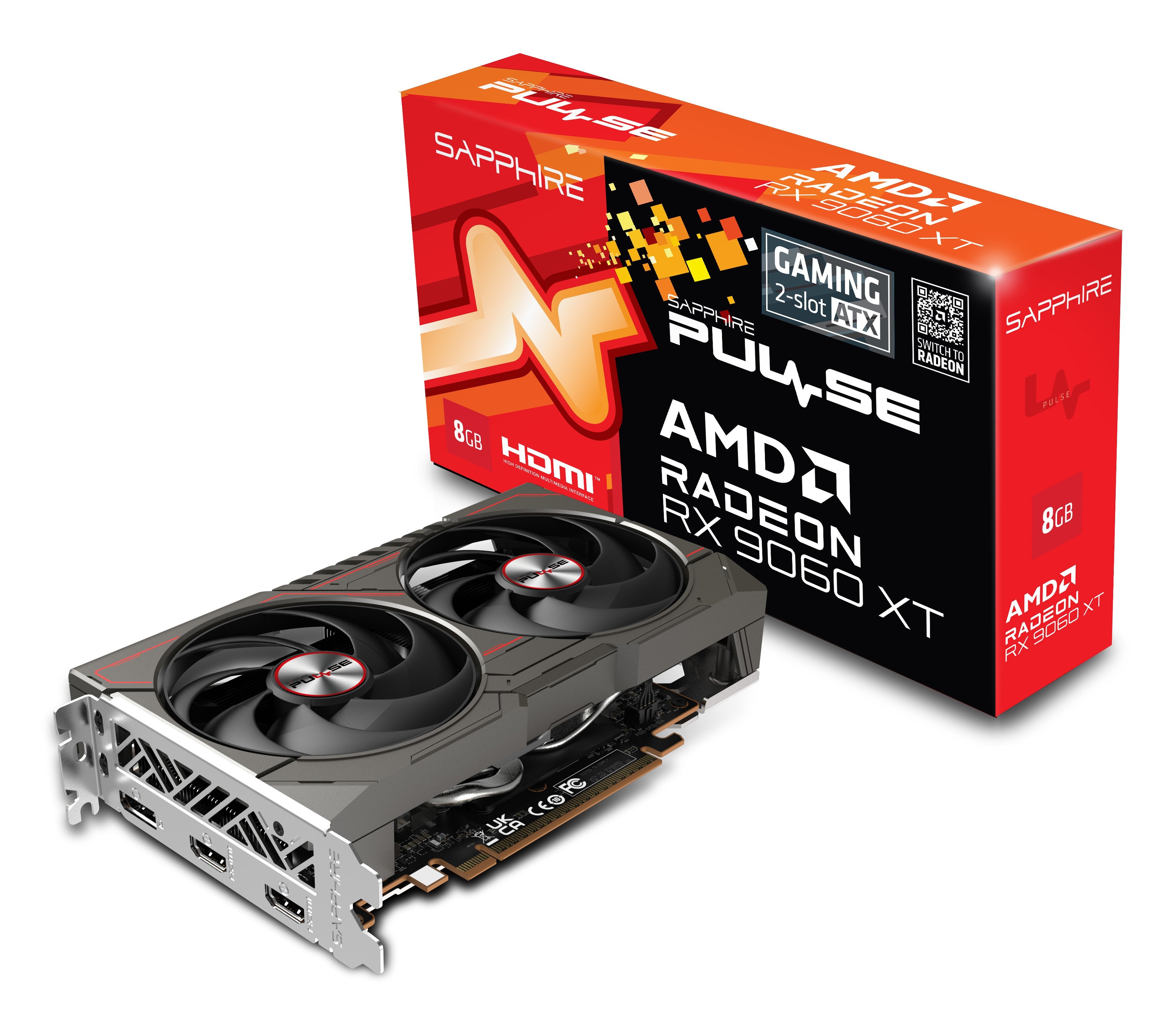 EAN 4895106297333 - Sapphire PULSE Radeon RX 9060 XT AMD 8 GB GDDR6 imagen 7