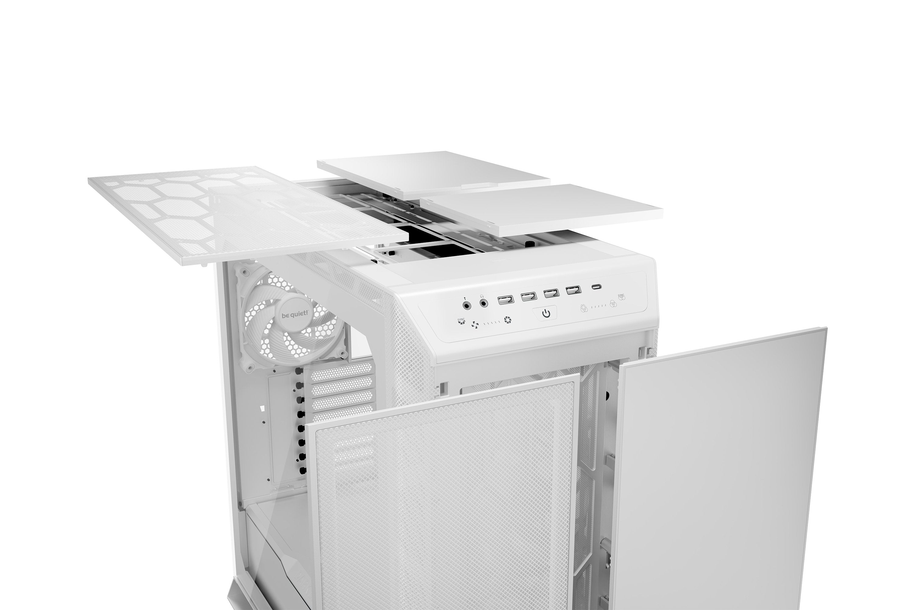 EAN 4260052191118 - be quiet! BGW51 carcasa de ordenador Torre Blanco imagen 2