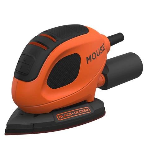 Black & Decker Bew230k Lijadora Orbital Negro, Naranja 11000 Rpm 55 W