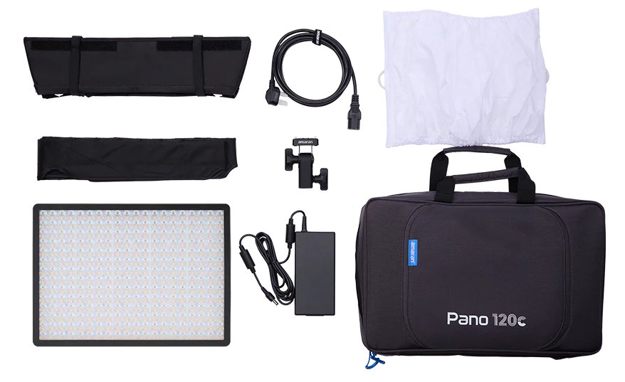 Amaran Pano 120c Kit Charcoal