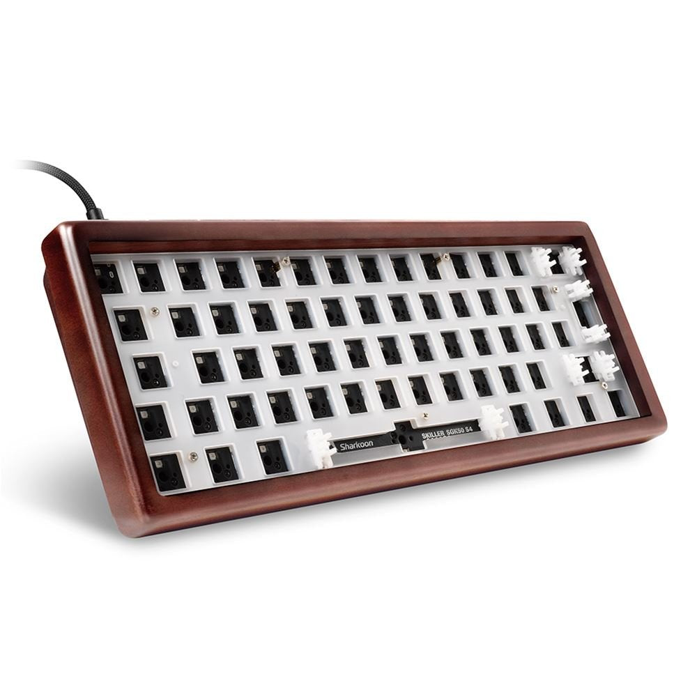 EAN 4044951042760 - Sharkoon SGK50 S4 teclado Hogar USB No Alemán Madera imagen 2
