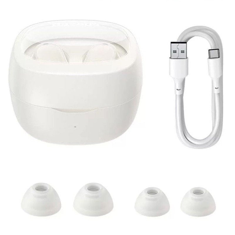 EAN 6932172628451 - Baseus Bowie WM02 Auriculares True Wireless Stereo (TWS) Dentro de oído Llamadas/Música Bluetooth Blanco imagen 4