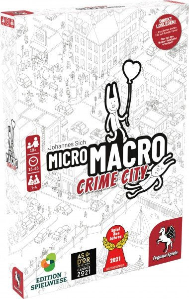 Pegasus Micromacro: Crime City, Game Game De 2021 59060g