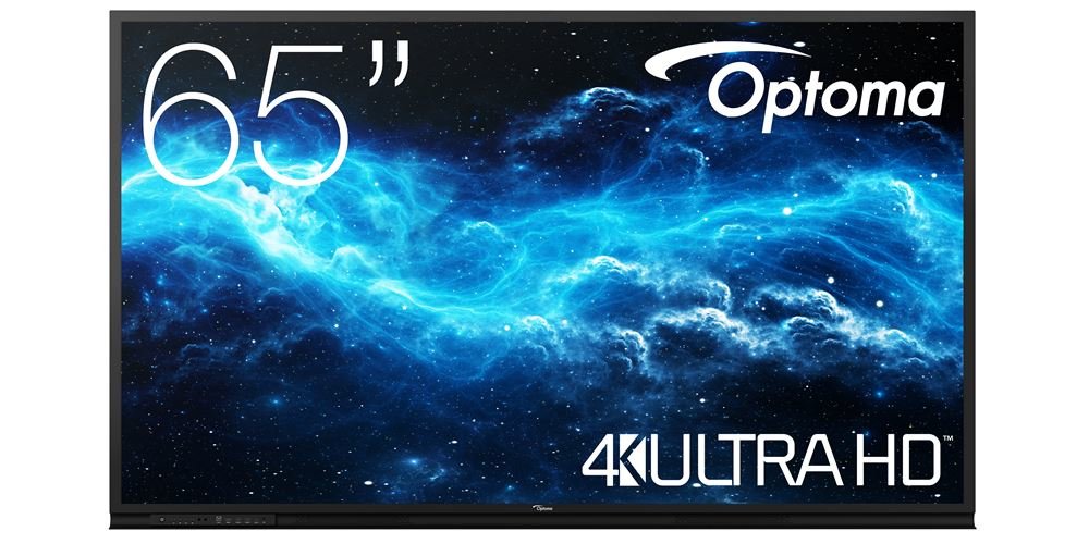 Optoma Creative Touch 3652rk 65" Clase Diagonal 3-Series Pantalla Lcd Con Retroiluminación Led Interactivo Con Pantalla Táctil (Multitáctil) 4k Uhd (2160p) 3840 X 2160 Direct Led Negro