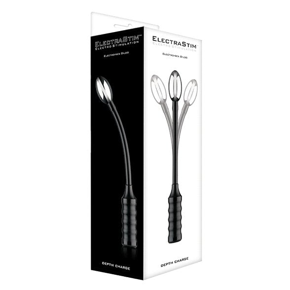 EAN 0609224031113 - ElectraStim Depth Charge Flexible Electro Probe Masajeador de próstata Negro Metal, Silicio 1 pieza(s) imagen 6