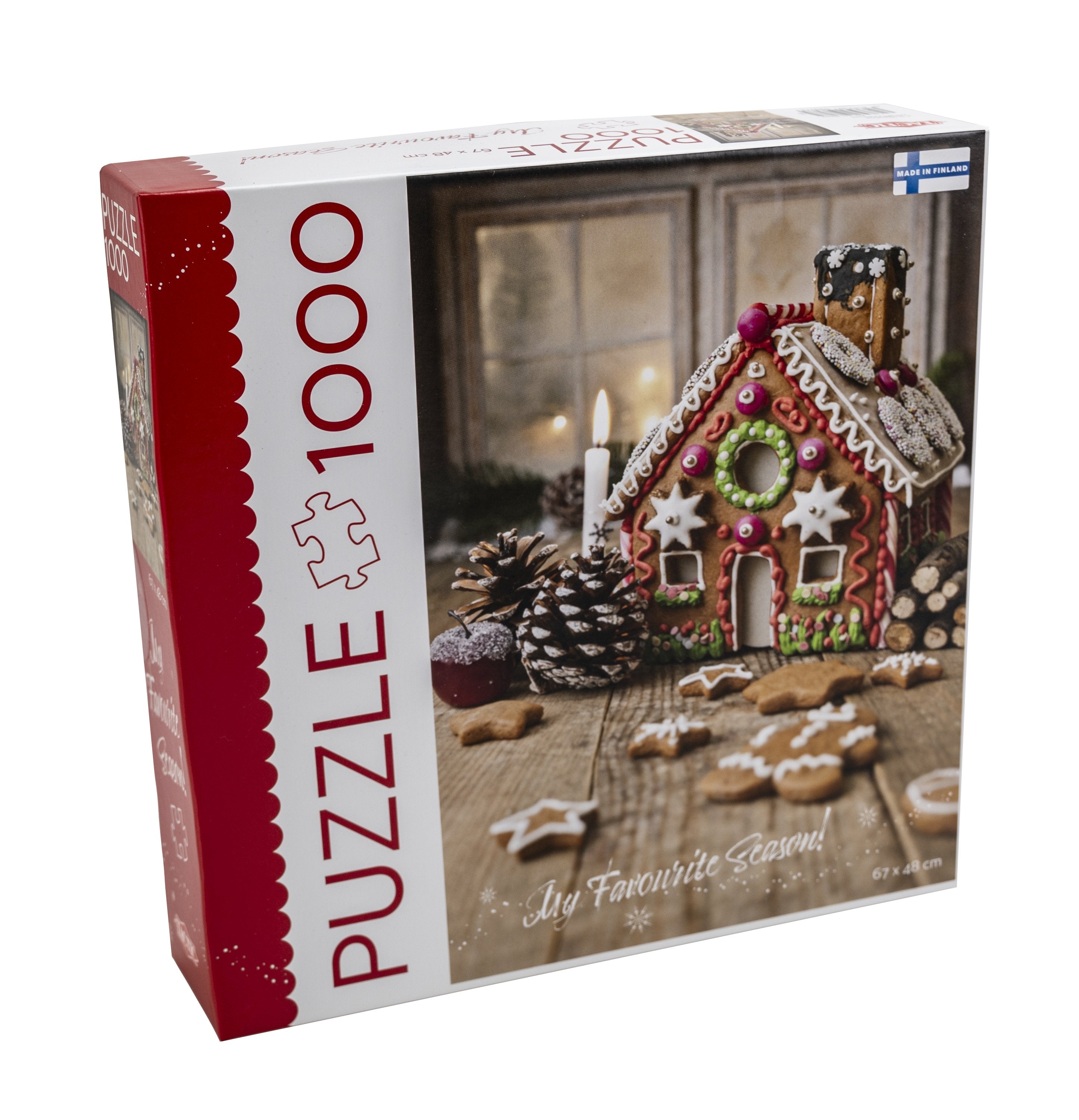 Puzzle 1000 Elementów Domek Z Piernika