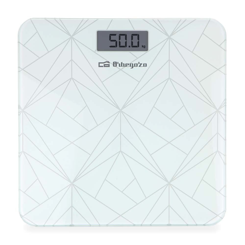 Báscula De Baño Orbegozo Pb-2218 Hasta 180kg Blanca