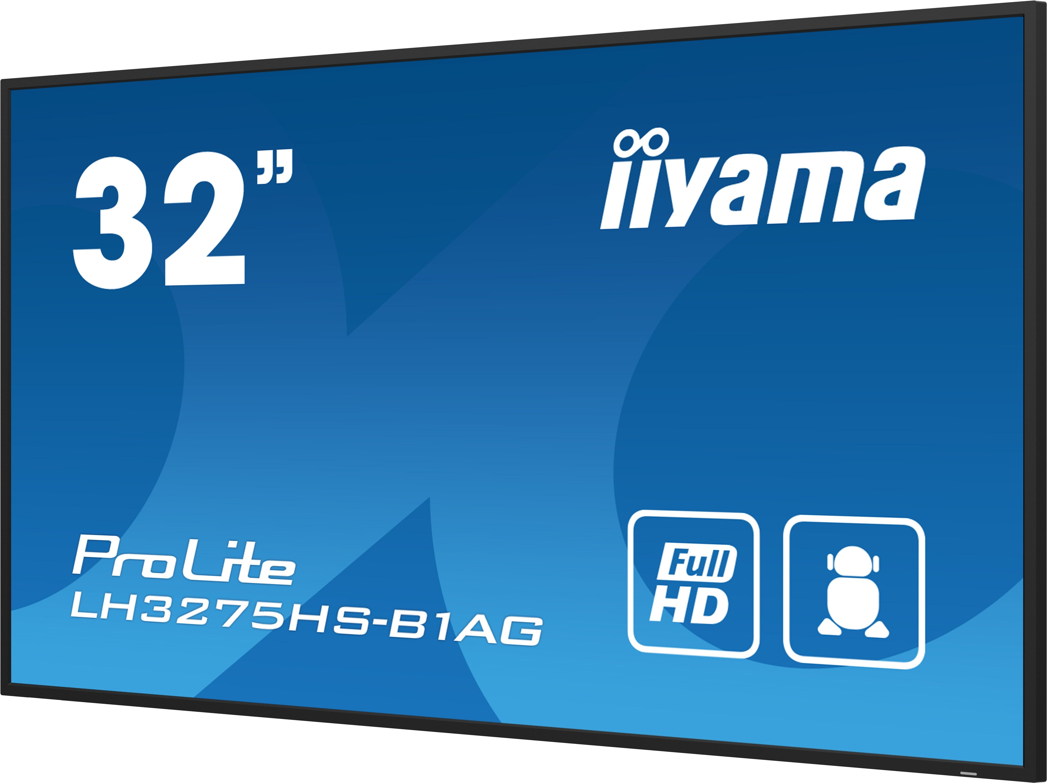 EAN 4948570124220 - iiyama LH3275HS-B1AG pantalla de señalización Pantalla plana para señalización digital 80 cm (31.5") LCD imagen 7
