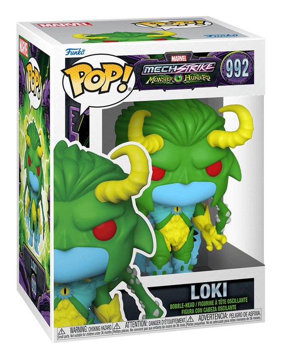 Funko Pop! Figur Marvel Mech Mrike Monmer Hunters Loki