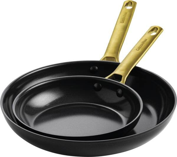 Greenpan Padova Reserve 2tlg Bratpfannenset 20+26cm Schwarz