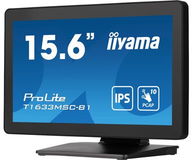 Iiyama Tft T1633msc 39.5cm Ips Touch 15.6'' 1920x1080 Dp Hdmi Usb