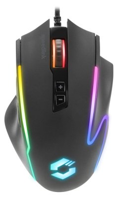 Raton Speedlink Gaming Decus. 12800 Dpi. Usb. Gummiert. Sw Retail