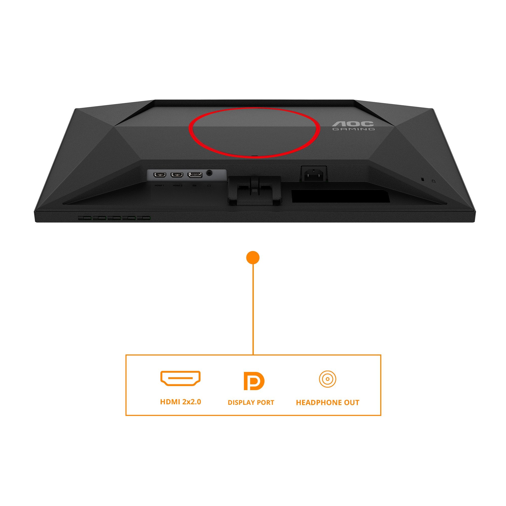 EAN 4038986142991 - AOC G4 24G4HRE pantalla para PC 60,5 cm (23.8") 1920 x 1080 Pixeles Full HD LED Negro, Rojo imagen 3