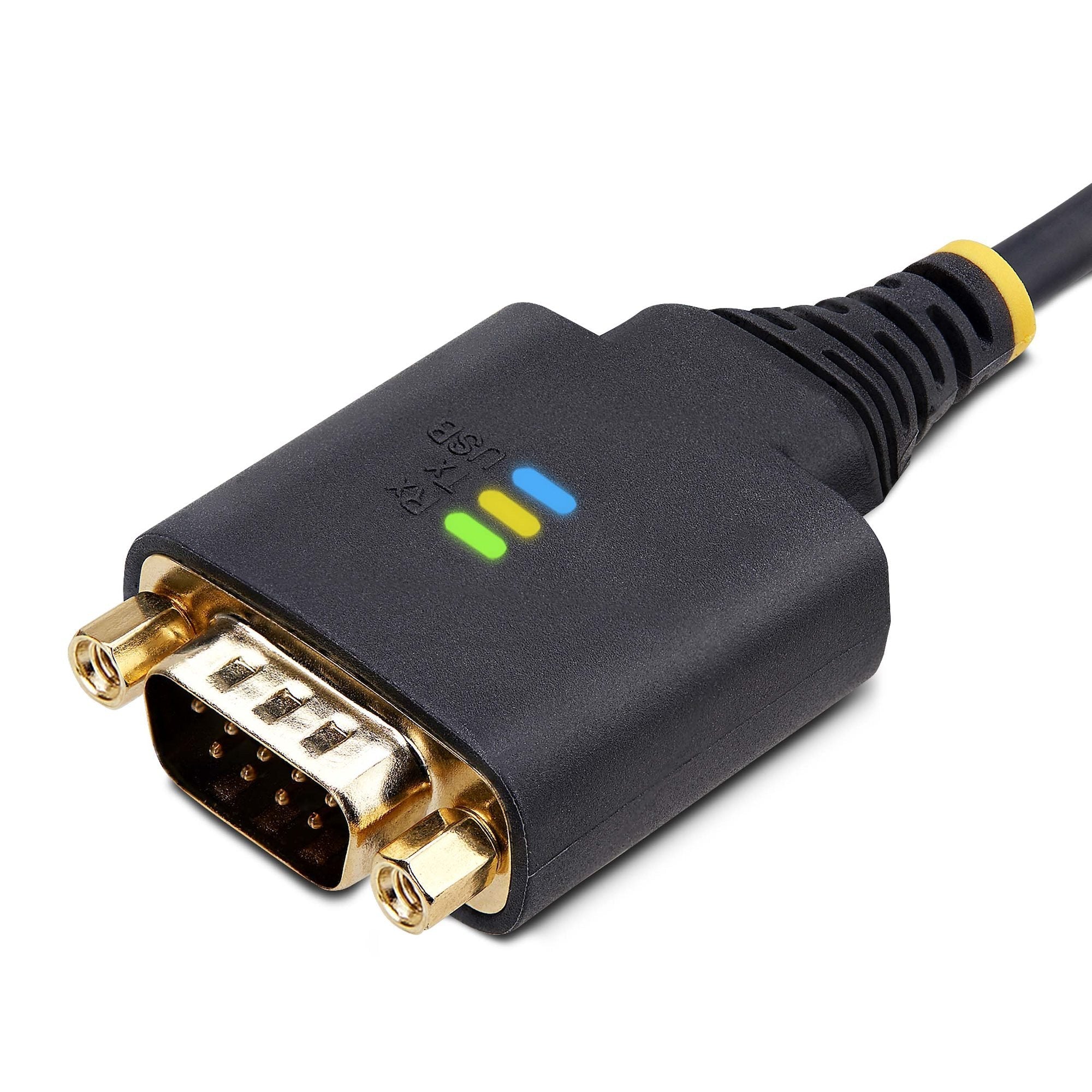 EAN 0065030898263 - StarTech.com 1P6FFC-USB-SERIAL cable de serie Negro USB tipo A DB-9 imagen 8