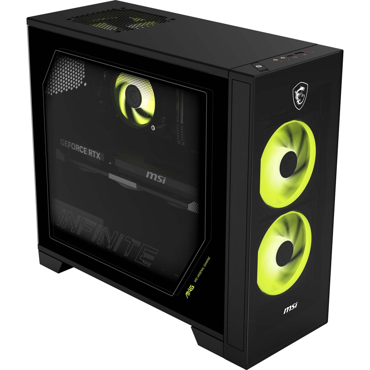 EAN 4711377438230 - MSI MAG Infinite S AI 2NVL5-013EU Intel Core Ultra 5 225F 16 GB DDR5-SDRAM 1 TB SSD NVIDIA GeForce RTX 50 imagen 12