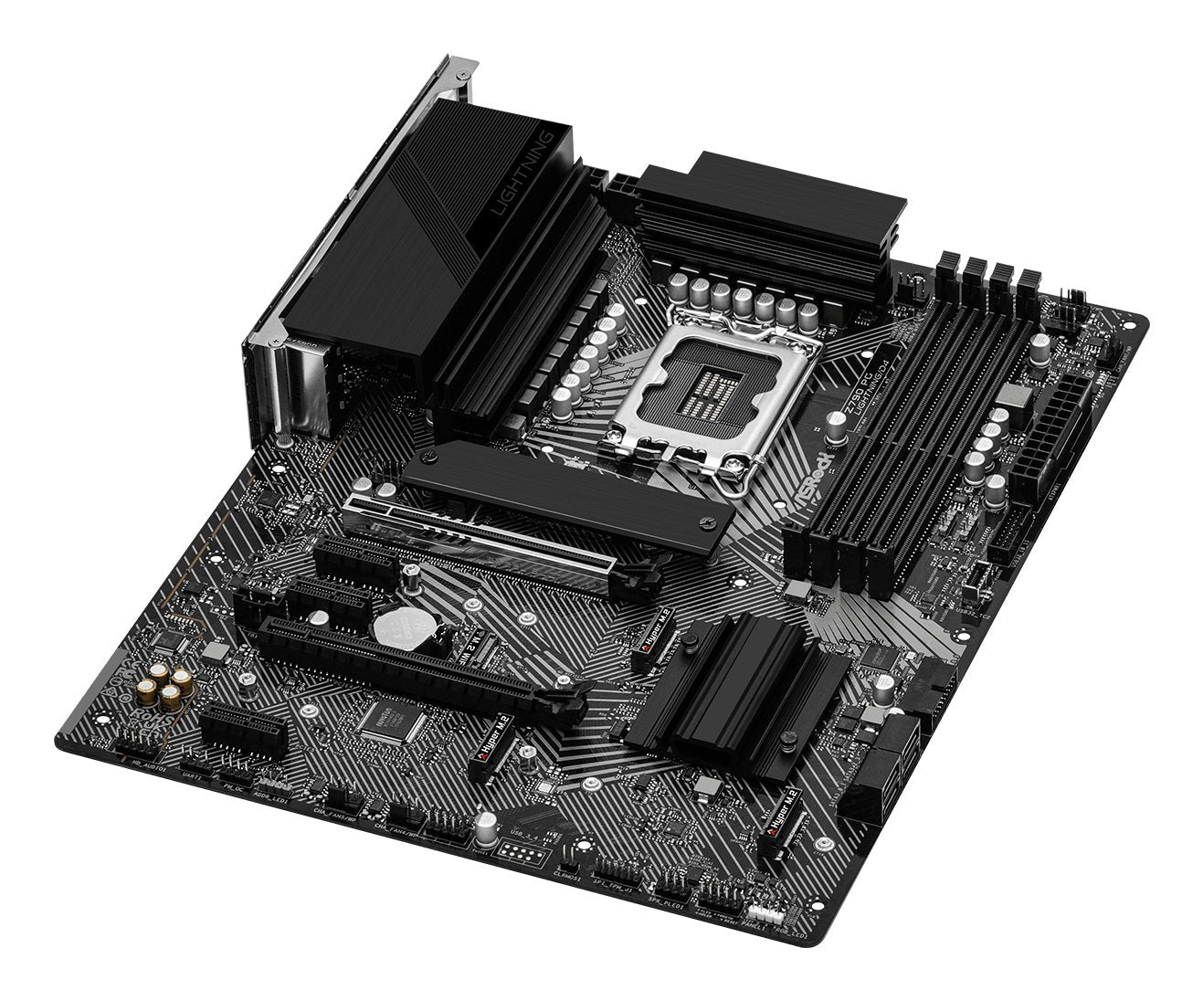Placa Base Asrock 1700 Z790 Pg Lightning/D4 Atx 4xddr4 8xsata6 1xusb-C 2xusb 3.2 2xusb 2.0