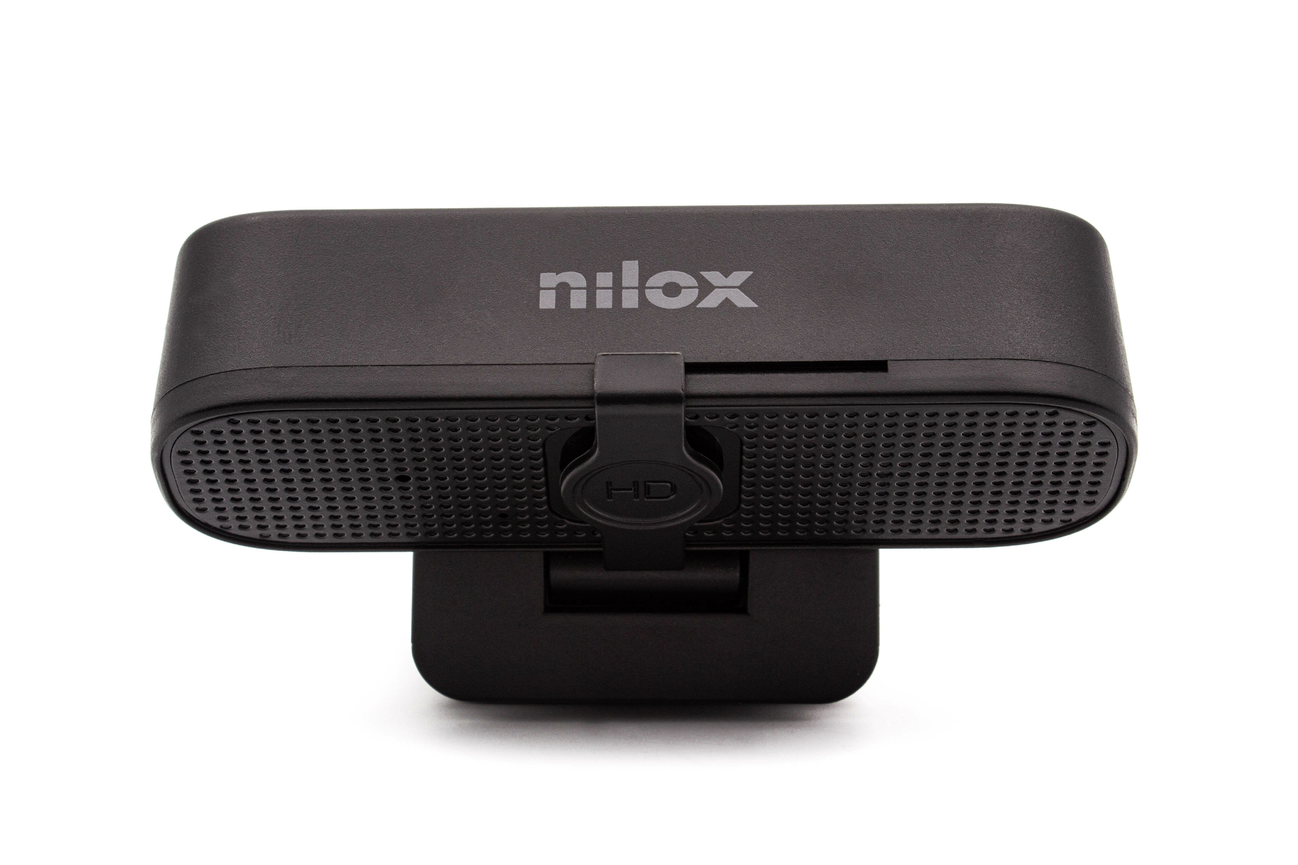 Webcam Nilox Nxwca01 Fhd 1080p Con Microfono Enfoque Automatico