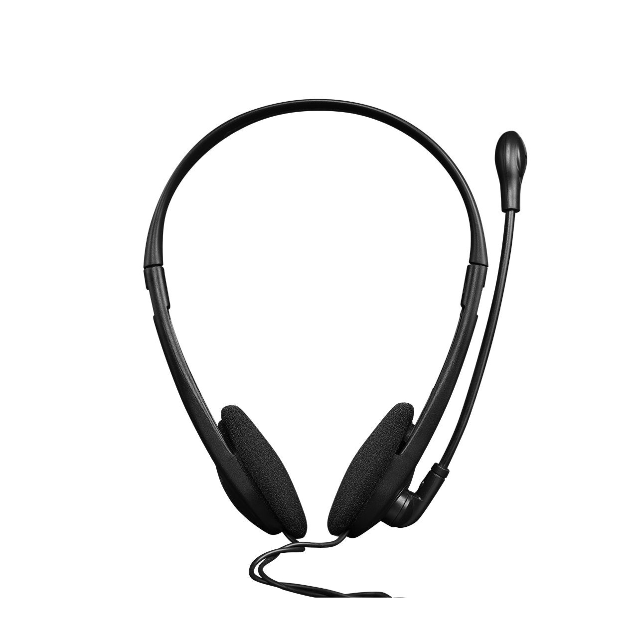 Canyon Pc Headset Hs-01 Pc Mic Flat 1.8m Negro Orange