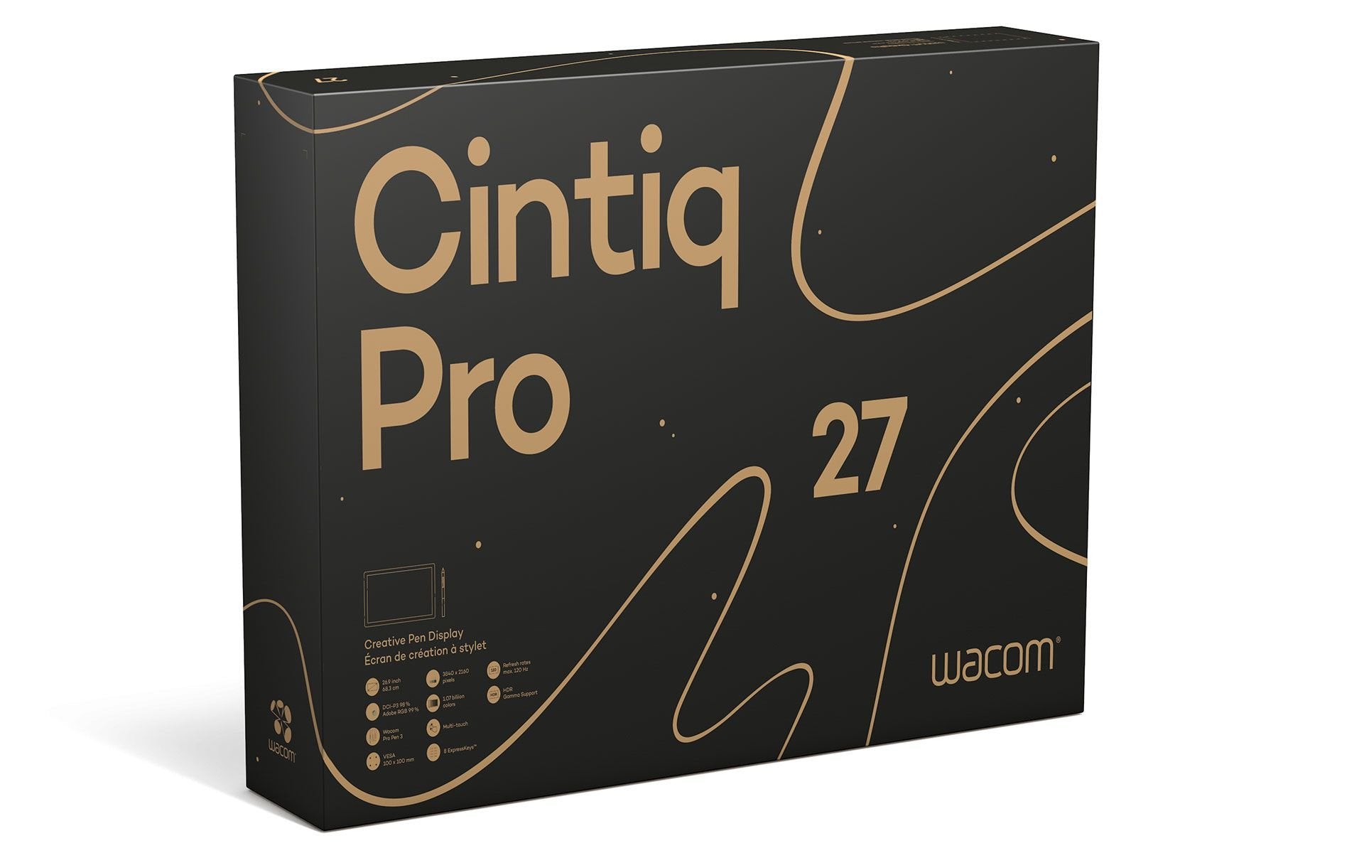 EAN 4949268623278 - Wacom CINTIQ PRO 27 tableta digitalizadora Negro 5080 líneas por pulgada 596 x 335 mm imagen 7