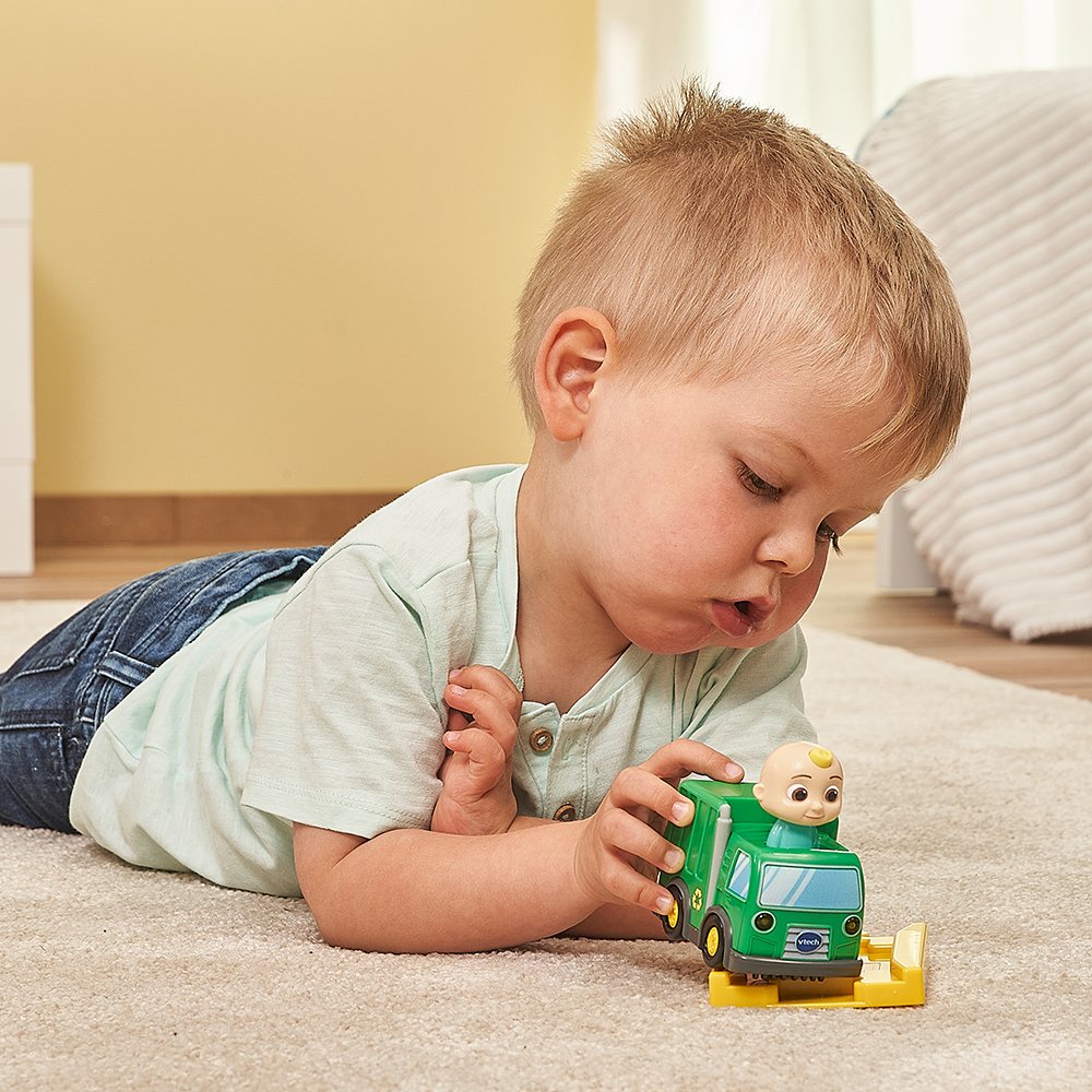 Camión De Basura De Jj, Vehículo De Juguete Vtech Tut Tut Baby Flitzer - Cocomelon 80-561404