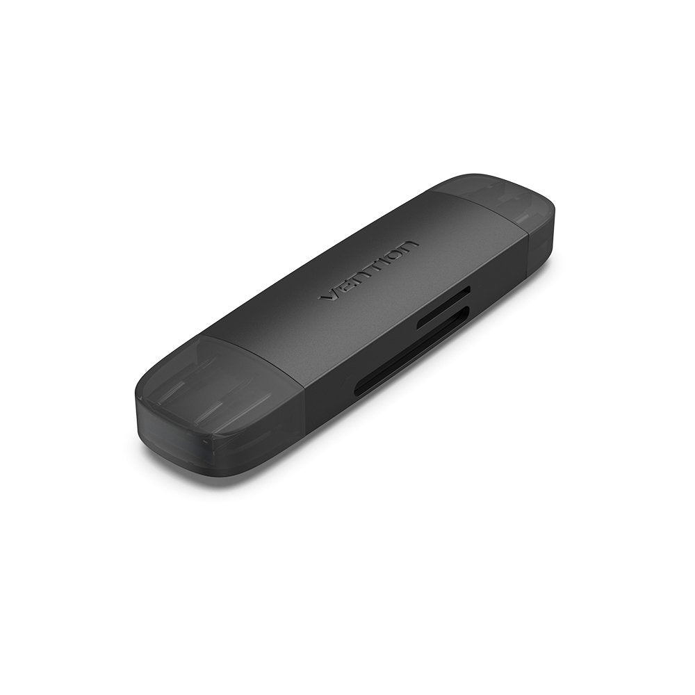 Lector De Tarjetas Externo Vention Clkb0 Usb 3.0 Y Usb Tipo-C
