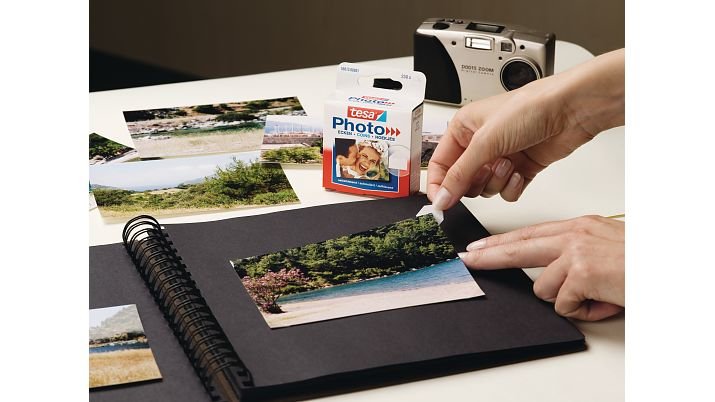 EAN 4042448065933 - TESA 56621 esquina para fotos 500 pieza(s) Blanco imagen 2