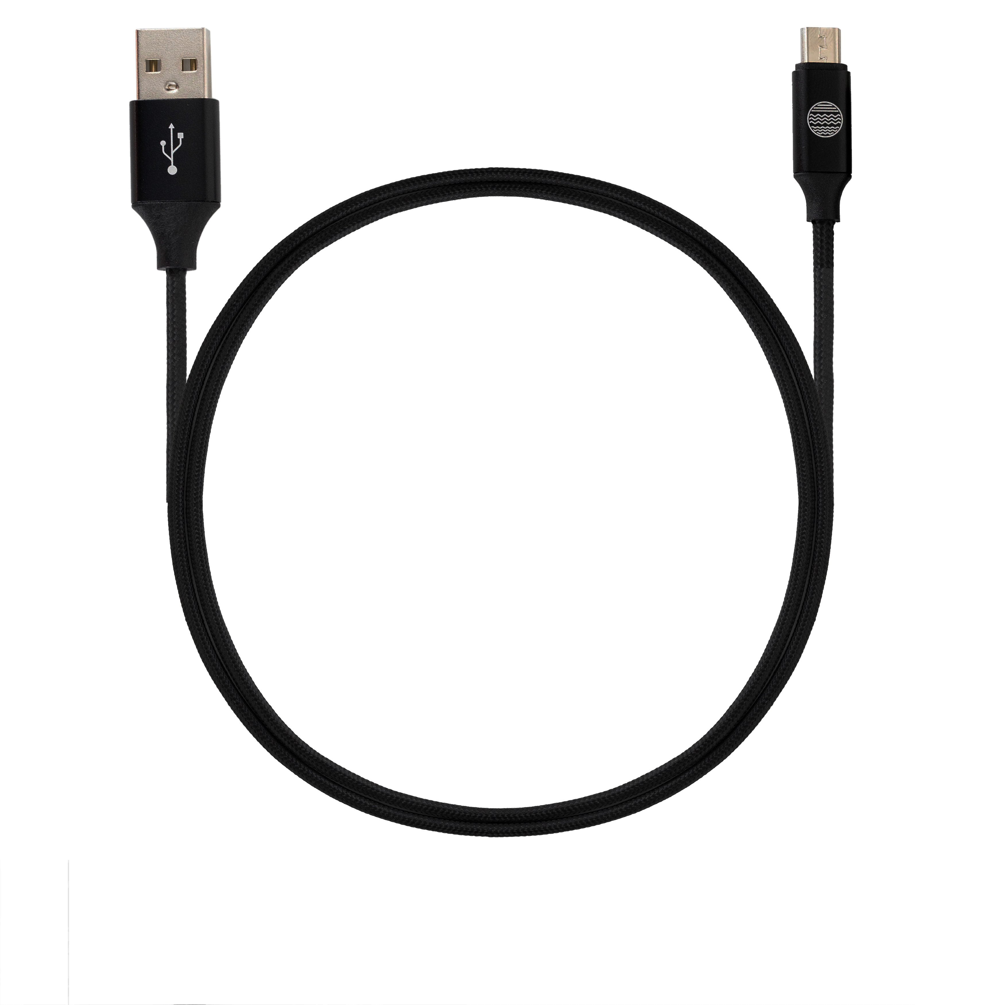 Cable Our Pure Planet Opp044 Usb Usb 2.0 1,2 M Usb A Micro-Usb B Negro