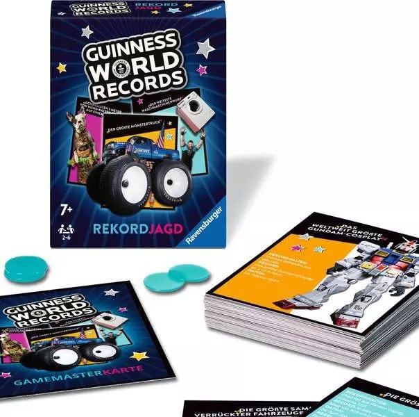 Ravensburger Guinness World Records - Hunt, Juego De Cartas 22889