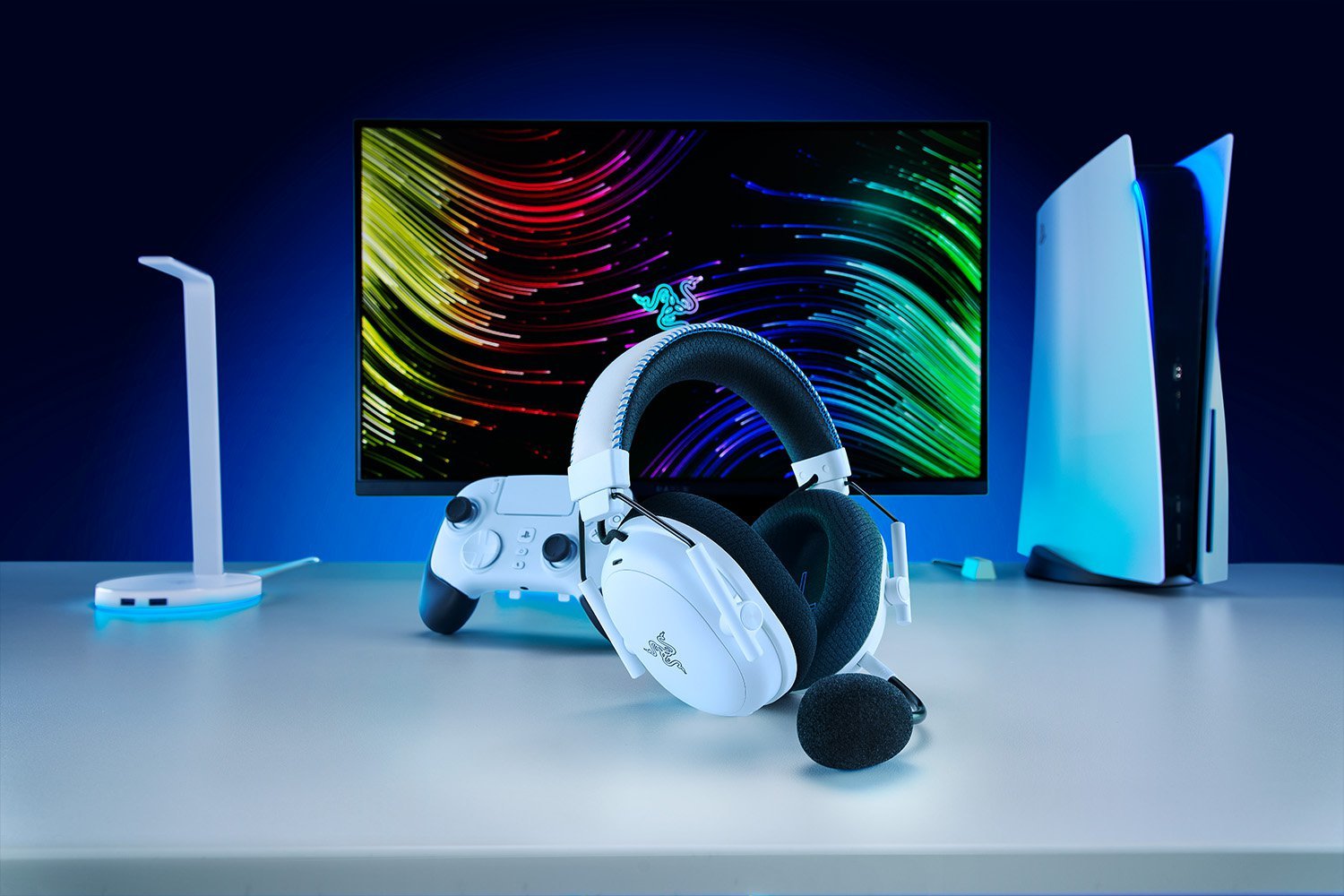 EAN 8887910061268 - Razer BlackShark V3 Pro Auriculares Inalámbrico y alámbrico Diadema Juego USB tipo A Bluetooth Blanco imagen 2