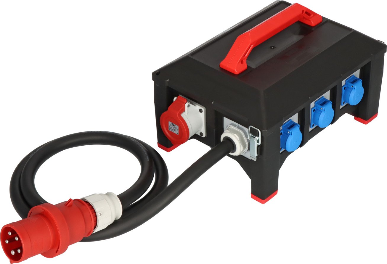 EAN 4007123687930 - Brennenstuhl BSV 5-63A RCD type B unidad de distribución de energía (PDU) 9 salidas AC Negro imagen 2