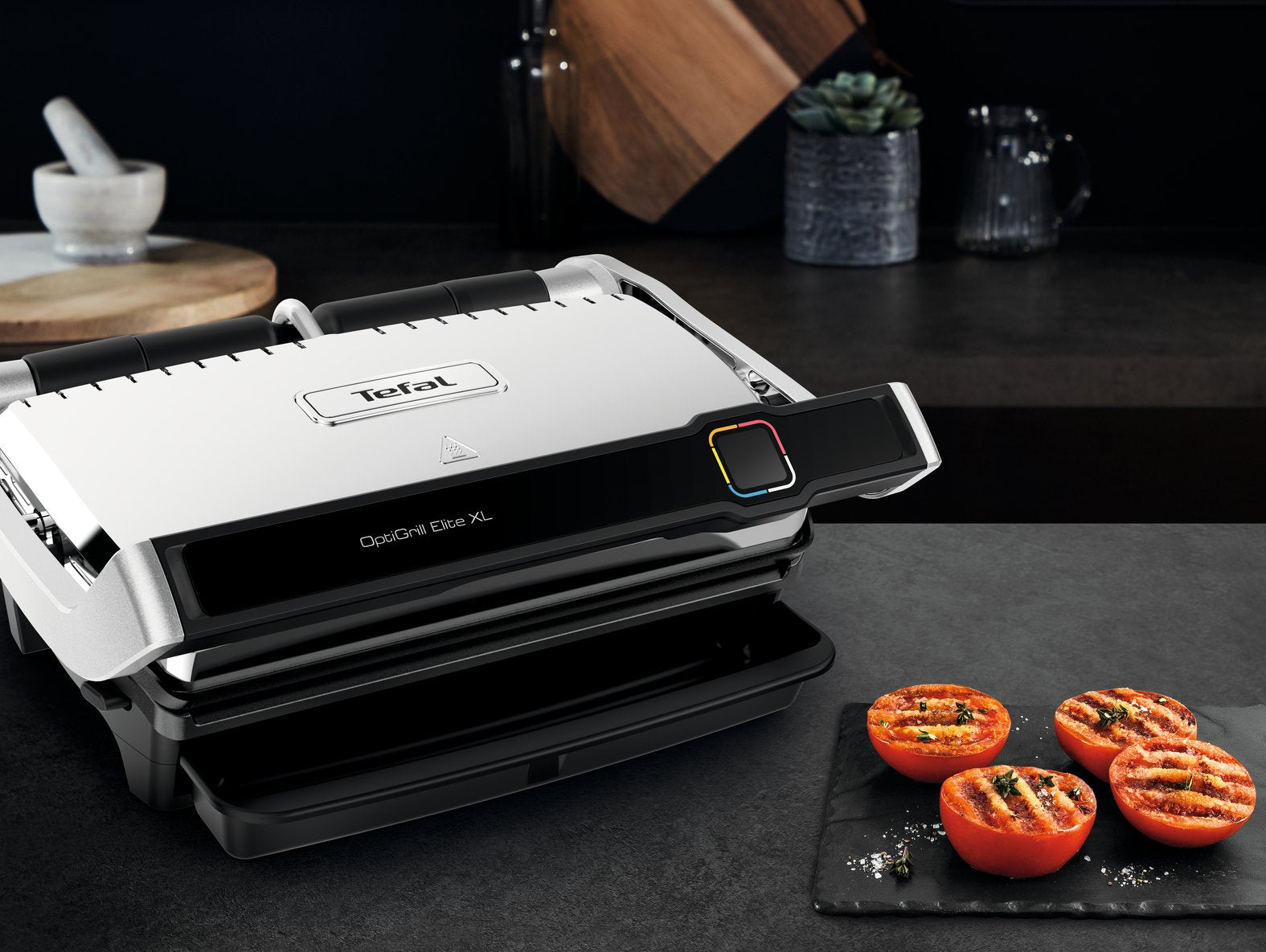 Tefal Optigrill Elite Xl Gc760d Parrilla Eléctrica De Contacto