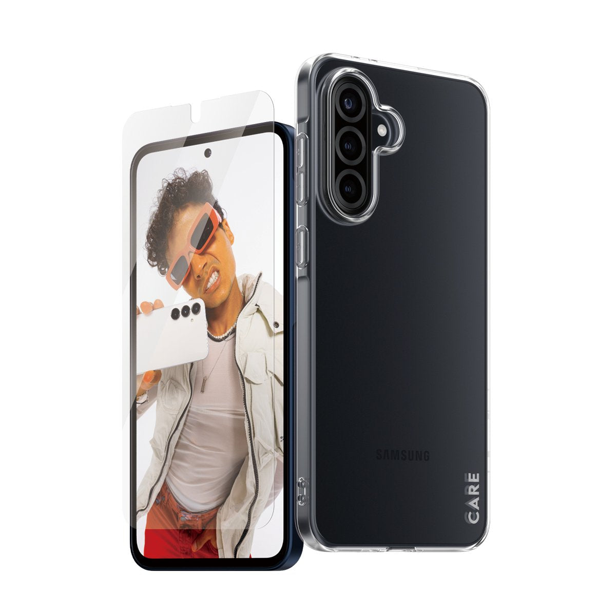 EAN 5715685016080 - PanzerGlass CARE™ by ® 2-in-1 Bundle Samsung Galaxy A36 5G Protector de pantalla 1 pieza(s) imagen 1